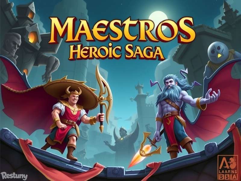 Maestros Heroic Saga Game Screenshot showing the protagonist in Hampi's ancient ruins with Vedic deities